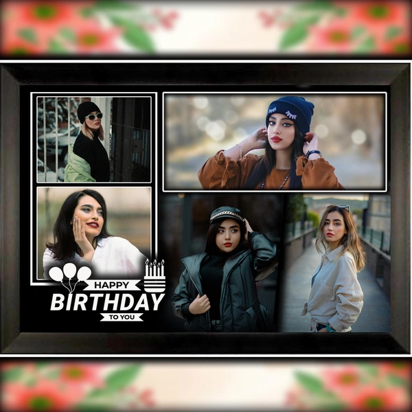 birthday photo frame D.N 34 - 21*31   inch