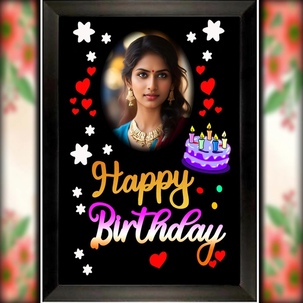 birthday photo frame D.N 36 - 9*13 inch