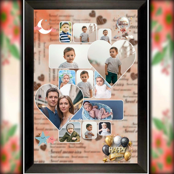 birthday photo frame D.N 47 - 25*37. Inch