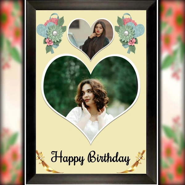 birthday photo frame D.N 48 - 9*13 inch