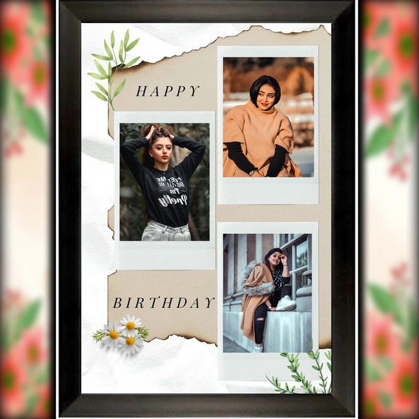 birthday photo frame D.N 51 - 9*13 inch
