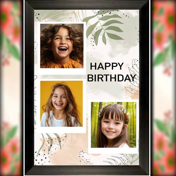 birthday photo frame D.N 55 - 9*13 inch