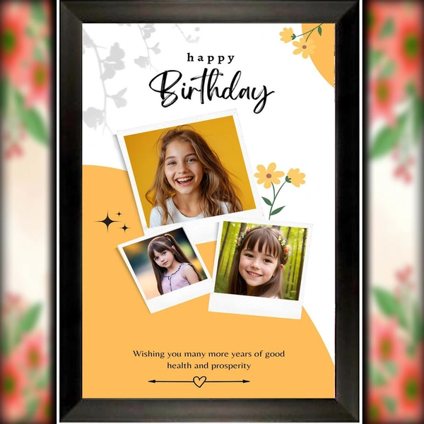 birthday photo frame D.N 57 - 21*31   inch