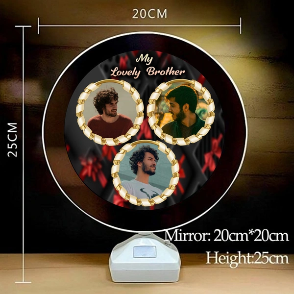 Brother round shape magic mirror D.N 03