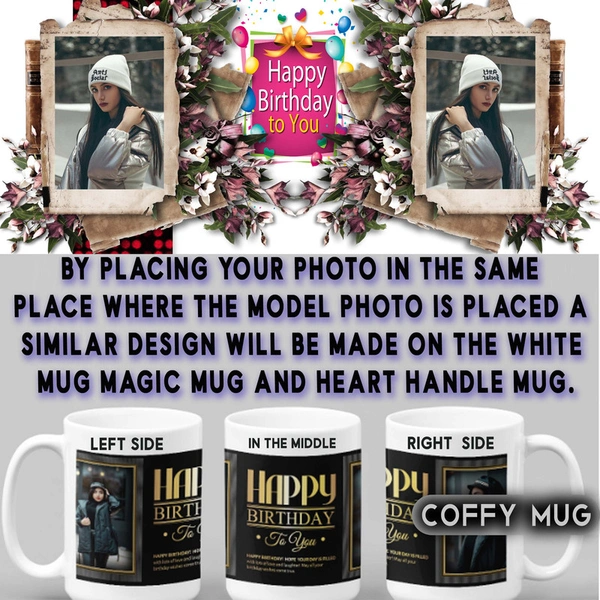 Coffy Mug For Birthday  D.N 05 - WHITE MUG
