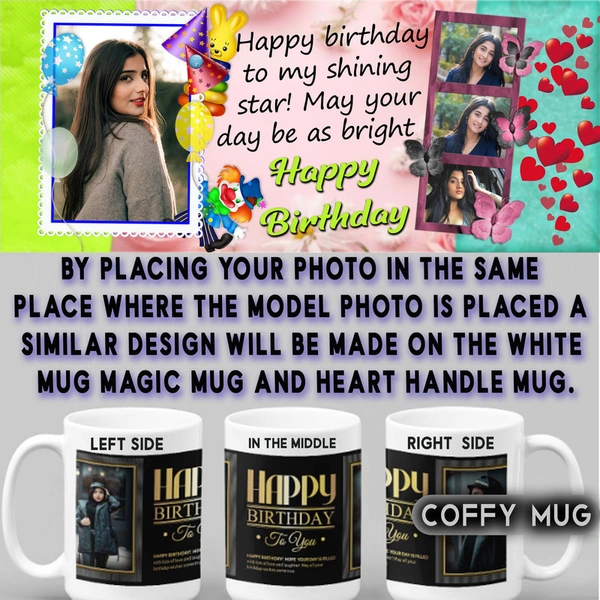 Coffy Mug For Birthday  D.N 07 - MAGIC MUG