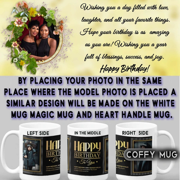Coffy Mug For Birthday  D.N 09 - MAGIC MUG