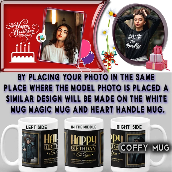 Coffy Mug For Birthday  D.N 10 - MAGIC MUG
