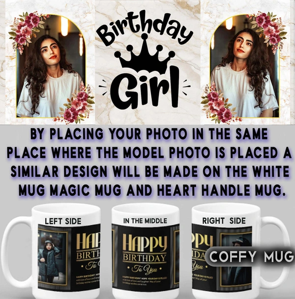 Coffy Mug For Birthday  D.N 16 - RADIUM MUG
