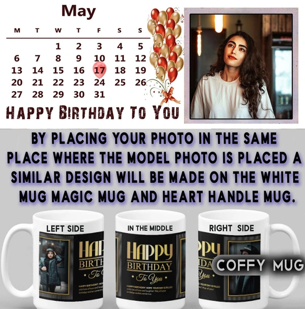 Coffy Mug For Birthday  D.N 18 - RADIUM MUG