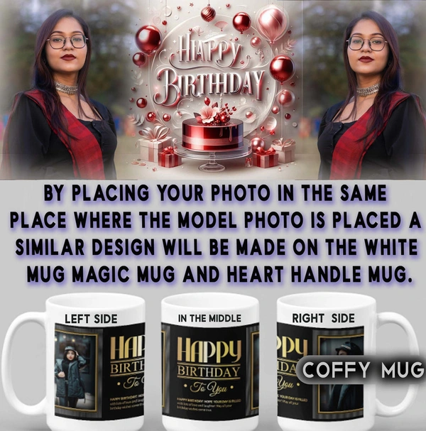 Coffy Mug For Birthday  D.N 19 - RADIUM MUG