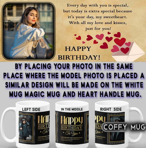 Coffy Mug For Birthday  D.N 26 - MAGIC MUG
