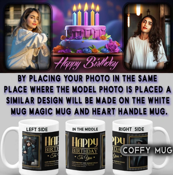 Coffy Mug For Birthday  D.N 28 - RADIUM MUG