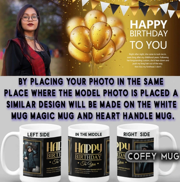 Coffy Mug For Birthday  D.N 30 - RADIUM MUG