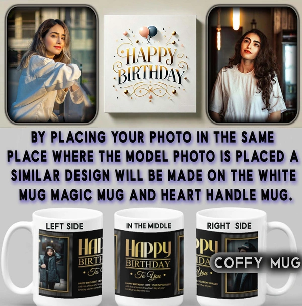 Coffy Mug For Birthday  D.N 33 - RADIUM MUG