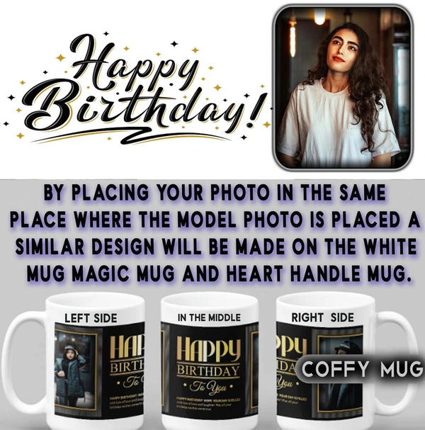 Coffy Mug For Birthday  D.N 37 - RADIUM MUG