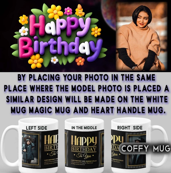 Coffy Mug For Birthday  D.N 44 - RADIUM MUG