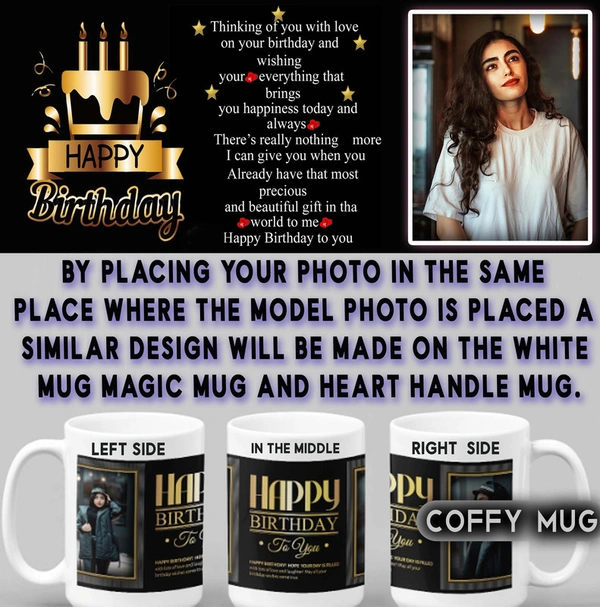 Coffy Mug For Birthday  D.N 51 - RADIUM MUG