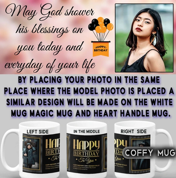 Coffy Mug For Birthday  D.N 56 - RADIUM MUG