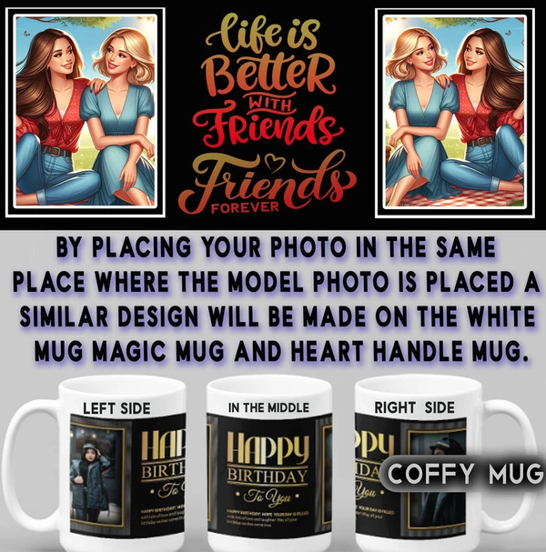 Coffy Mug For Friends D.N 13 - RADIUM MUG