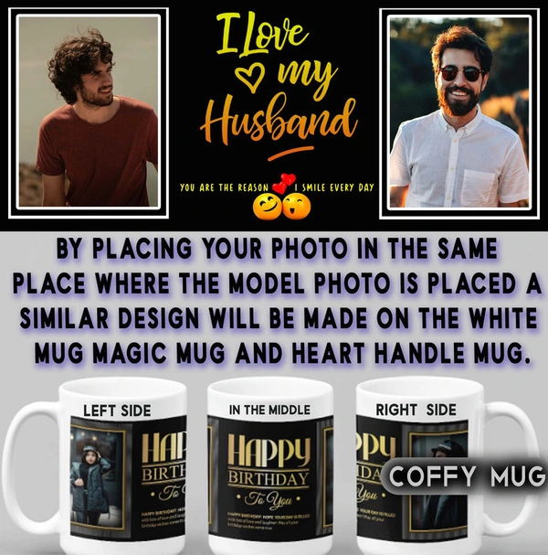 Coffy Mug For Husband D.N 07 - RADIUM MUG