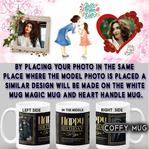 Coffy Mug For MOM D.N 01 - BLACK MUG