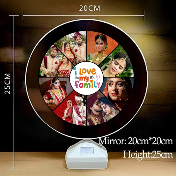 Family round shape magic mirror D.N 01