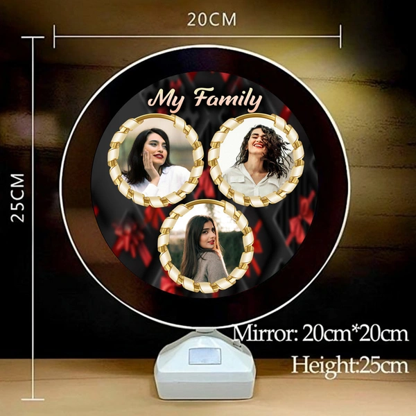 Family round shape magic mirror D.N 03