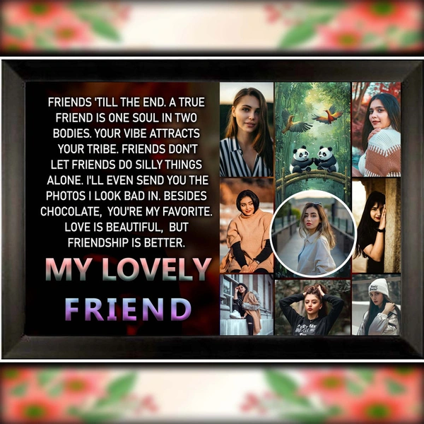 Friends photo frame D.N 07 - 13*19 inch.