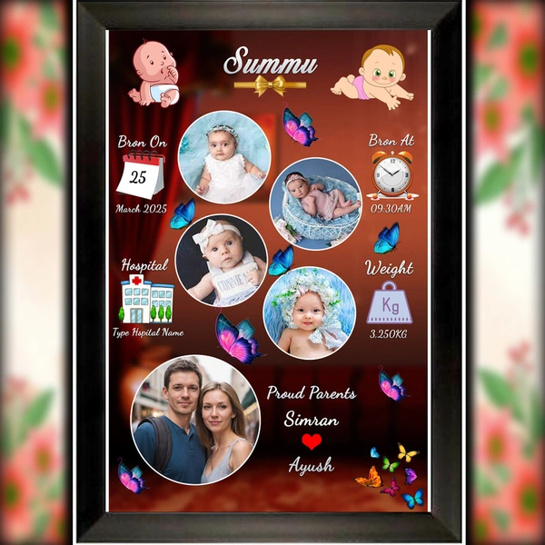 Kids photo frame D.N 06 - 9*13 inch