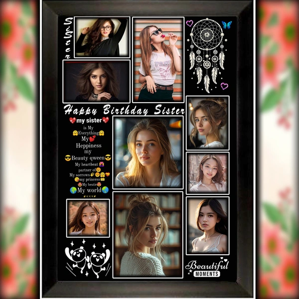 SISTER PHOTO FRAME D.N 06 - 9*13 inch