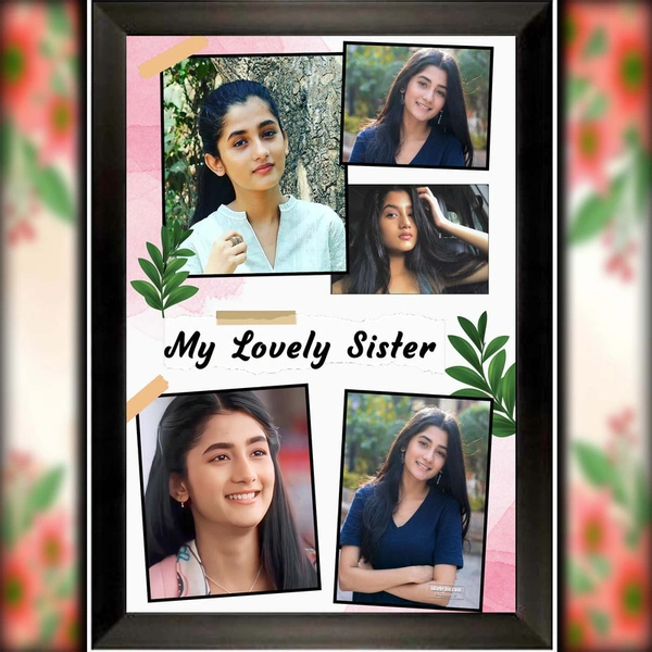 SISTER PHOTO FRAME D.N 11 - 13*19 inch.