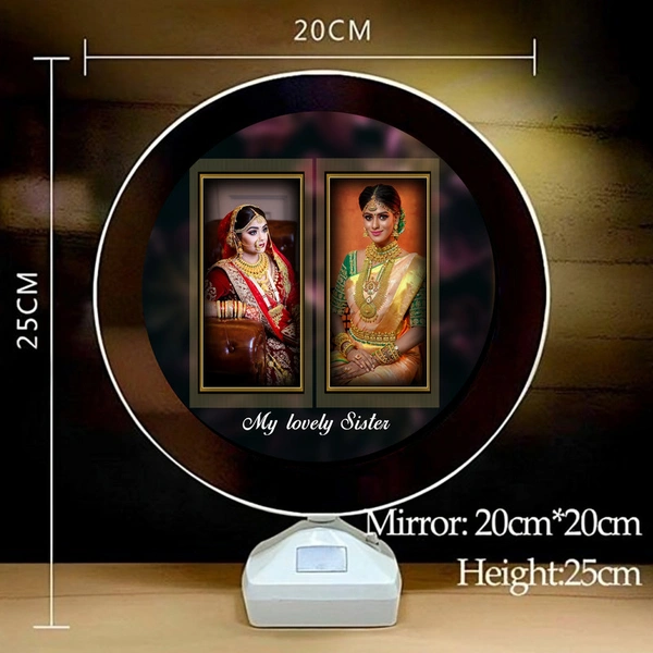 Sister  round shape magic mirror D.N 04