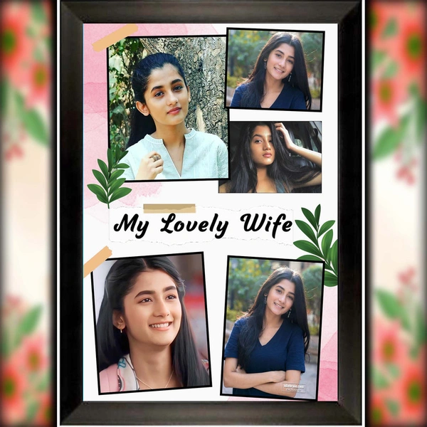 WIFE PHOTO FRAME D.N 11 - 13*19 inch.