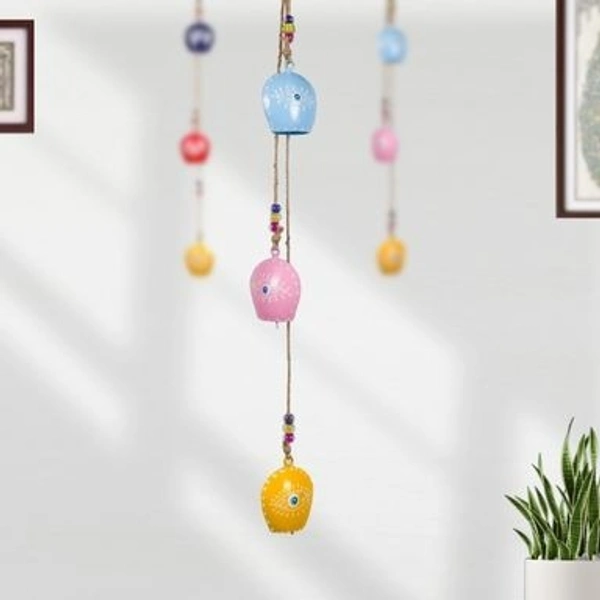 Minimalist Evil Eye Hanging | Handmade Good Luck Charm for Home & Office