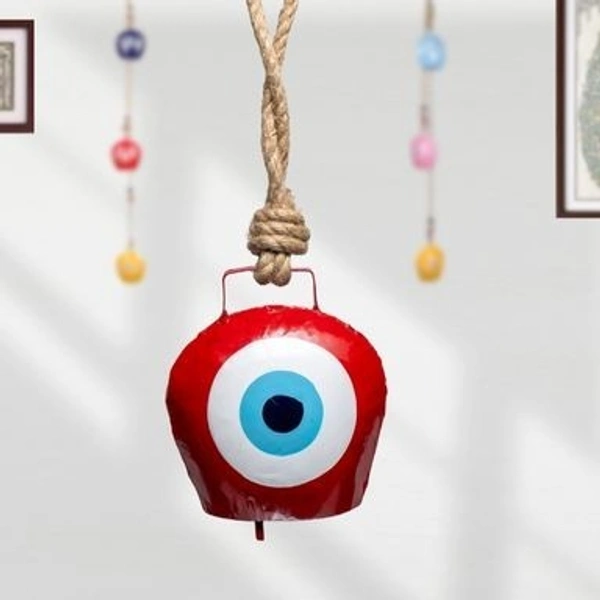 Red Evil Eye Hanging – Traditional Wall Charm for Protection & Good Luck