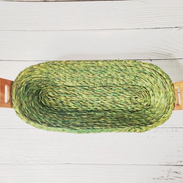 Handmade Sabai Grass Bread Basket - Eco-Friendly & Unique - 3 in, 6 in, 14 in