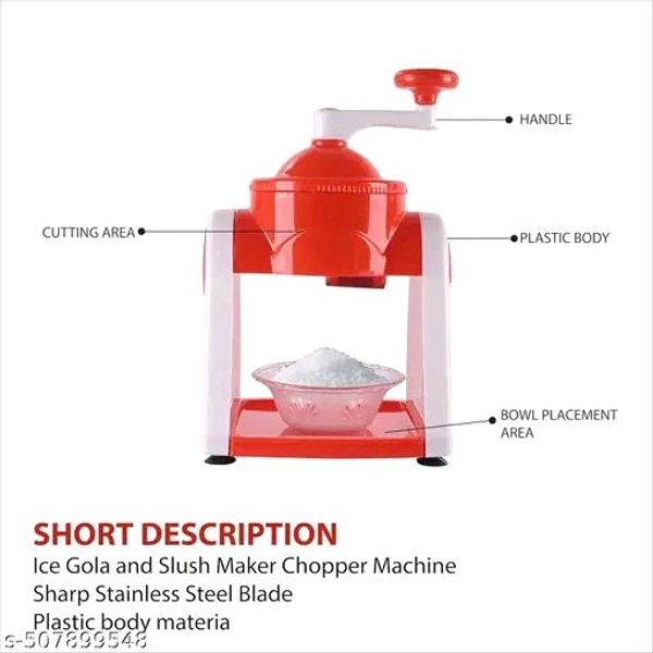 Ice Gola Maker - Red