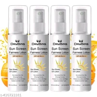 Dry Bins Sunscreen With  Sunlight Resistance 