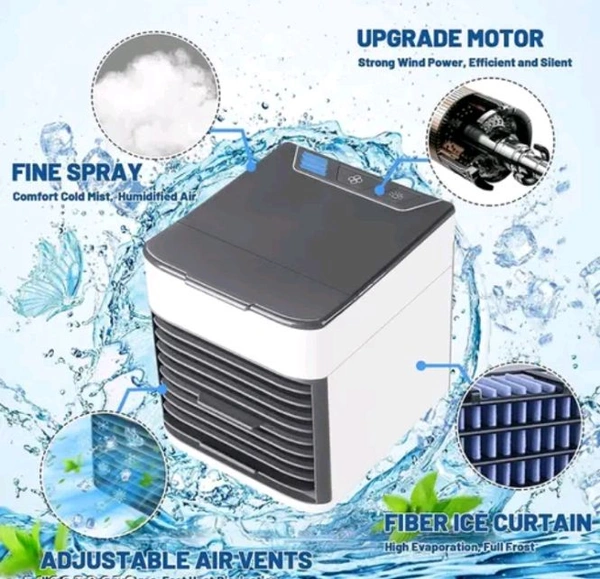 Medium Size Air Cooler  - White, Medium