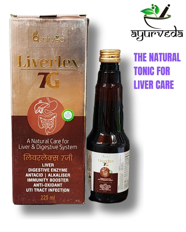 Liverlex 7G - The Natural Tonic for Liver Care (225 ml) - 225ml