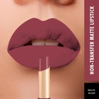 Swiss Beauty Non Transfer Matte Lipstick (2gm) - Purple