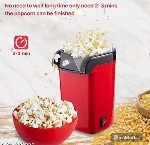 Aluminium Mini Popcorn Machine Maker Stylish Design
Material: Plastic
Product Breadth: 10.5 Cm
Product Height: 10 Cm
Product Length: 1.5 Cm
Net Quantity (N): Pack Of 1
Net Quantity (N): Pack Of 1
 - Red, Free Size