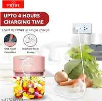 Pride Mini Rechargeable Chopper Machine  - Lavender Rose, Free