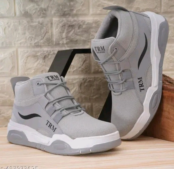 Sneaker Shoes  - Gray, 8