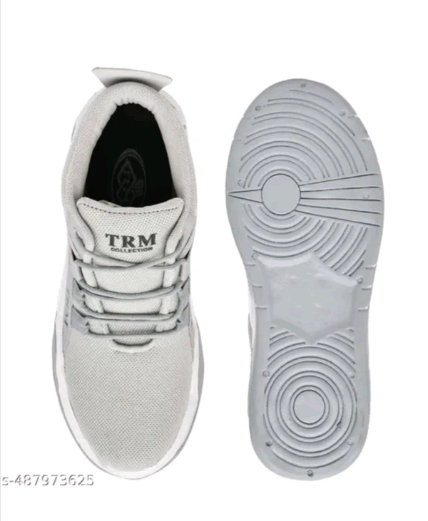 Sneaker Shoes  - Gray, 8