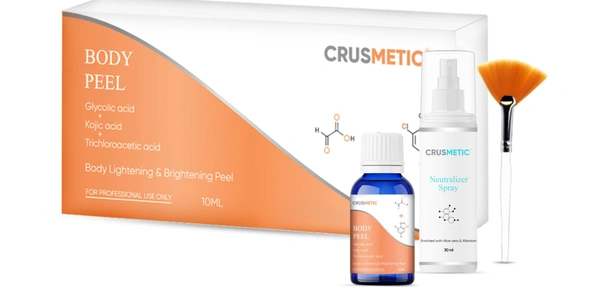CRUSMETIC BODY PEEL-Exfoliate to Body