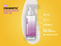 CRUSMETIC  Sunscreen SPF 50- Protection from UV Rays