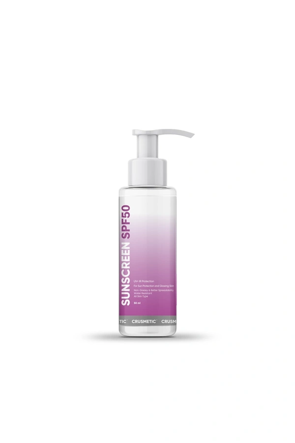 CRUSMETIC  Sunscreen SPF 50- Protection from UV Rays