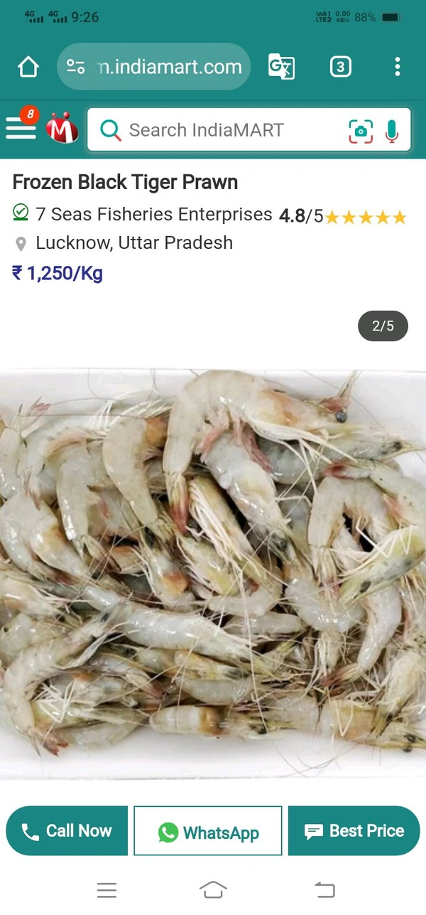 Prawns Without Dress  - 500 gm